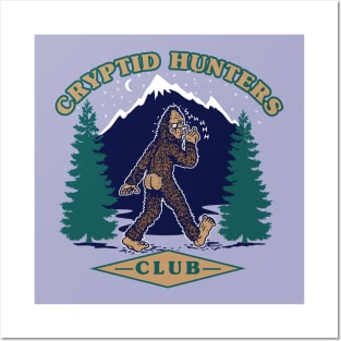 Cryptid Hunter's Club Posters and Art